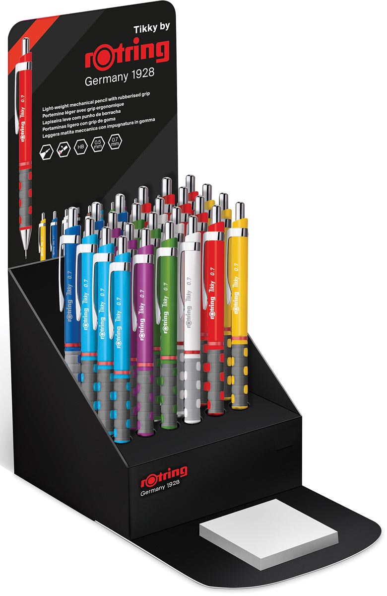 Rotring Vulpotlood Tikky Display Van 24 Stuks In Geassorteerde Kleuren huismerk kopen in de aanbieding Rotring Vulpotlood Tikky Display Van 24 Stuks In Geassorteerde Kleuren huismerk kopen in de aanbieding