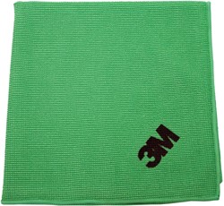 3M chiffon en microfibres, vert, paquet de 10 pièces