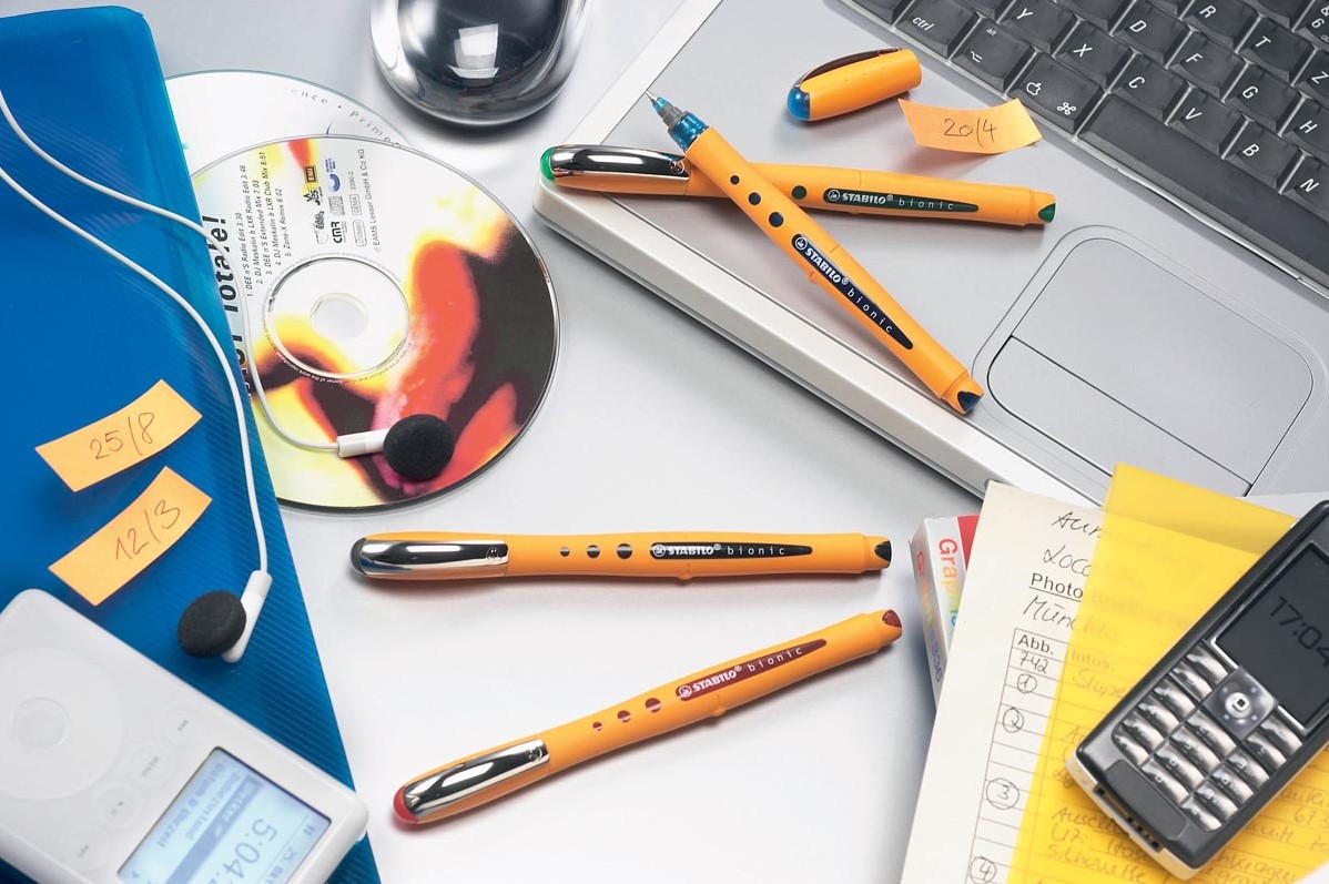 STABILO worker+ roller 0,5 mm bleu bij VindiQ Office