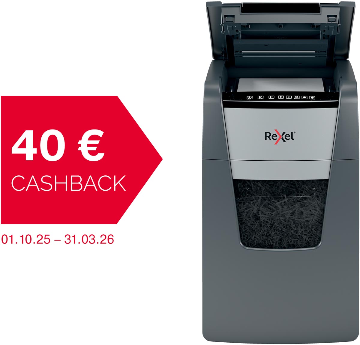 Rexel Optimum Auto+ 150X papiervernietiger