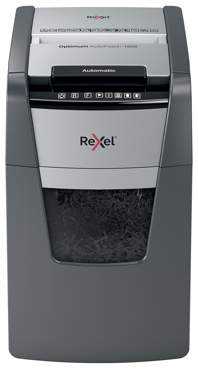 Rexel Optimum Auto+ 150X papiervernietiger zwart