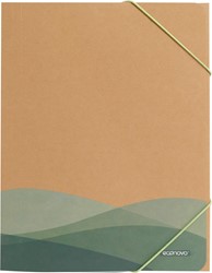 Econovo elastomap met 3 kleppen, A4, kraft