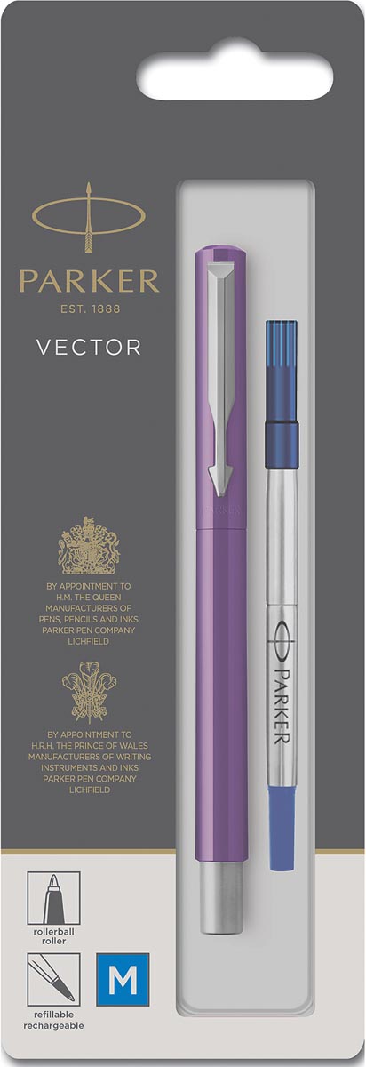 Parker Roller Vector Paars Op Blister huismerk kopen in de aanbieding Parker Roller Vector Paars Op Blister huismerk kopen in de aanbieding