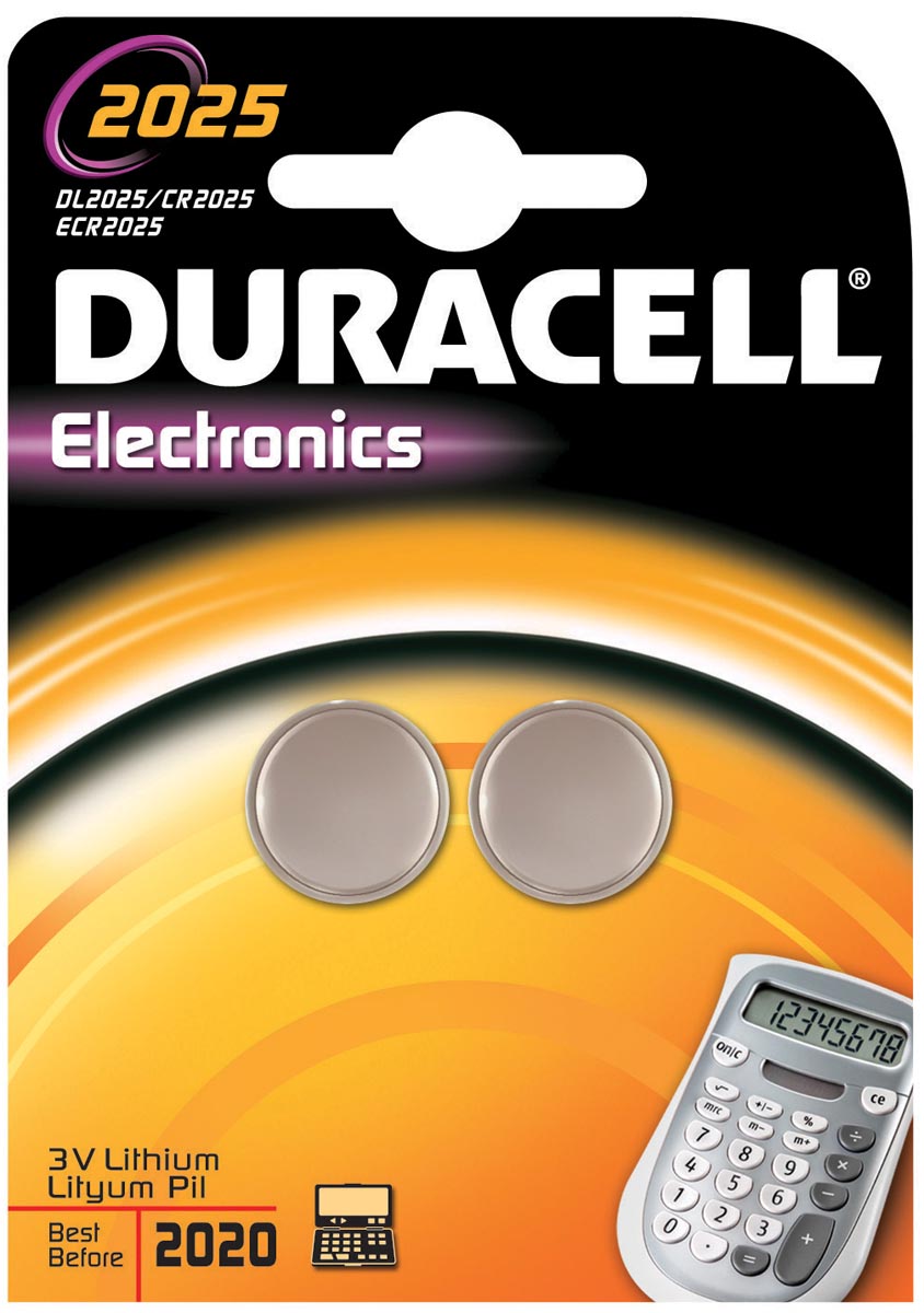 Duracell Knoopcel Electronics Cr2025 Blister Van 2 Stuks huismerk kopen in de aanbieding Duracell Knoopcel Electronics Cr2025 Blister Van 2 Stuks huismerk kopen in de aanbieding