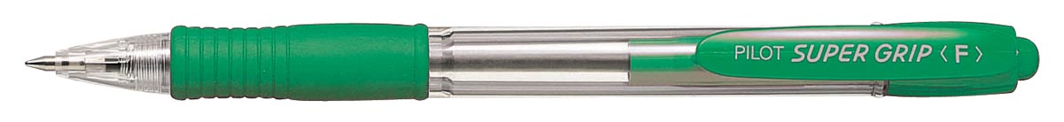 Pilot balpen Super Grip groen afbeelding