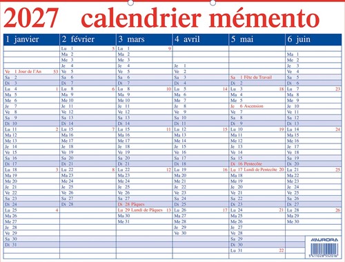 Aurora Memento 20 français, 2027