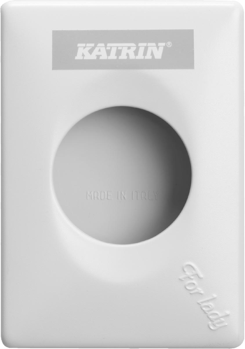 Katrin dispenser voor hygiënezakjes 91875, wit afbeelding