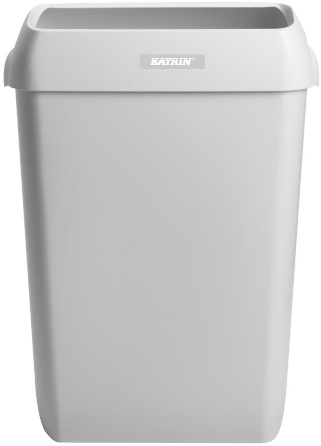 Katrin vuilbak met ophangbeugel, 50 l, wit