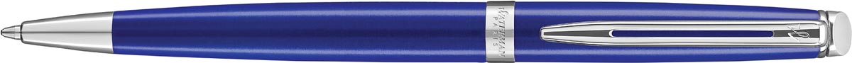 Waterman balpen Hémisphère Bright Blue met palladium detail Waterman balpen Hémisphère Bright Blue met palladium detail