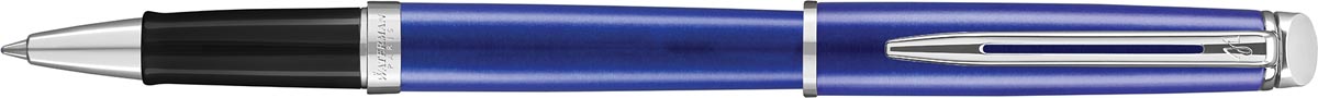 Waterman roller Hémisphère Bright Blue met palladium detail