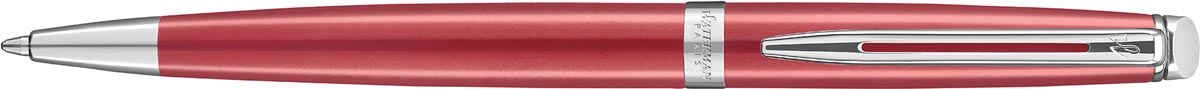 Waterman balpen Hémisphère Coral Pink met palladium detail