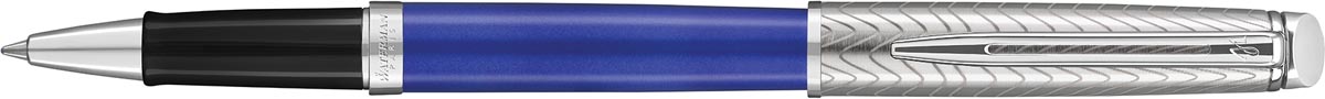 Waterman roller Hémisphère Deluxe Blue Wave met palladium detail