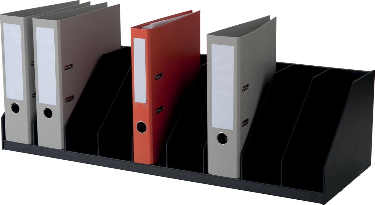 Paperflow sorteervak met vaste tussenschotten, 10 vakken, breedte 89,7 cm afbeelding