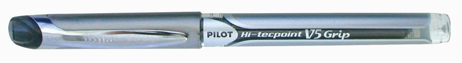 Pilot roller Hi-Tecpoint V5 en V7 Grip V5, 0,3 mm, zwart