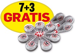 Pritt correctieroller Mini, etui van 10 stuks (7 + 3 gratis)