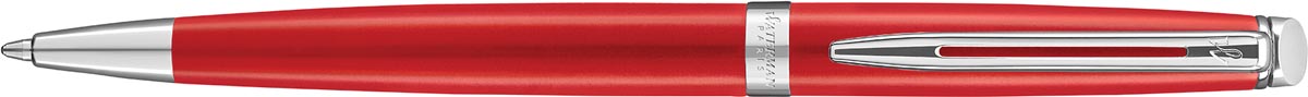 Waterman balpen Hémisphère Red Comet met palladium detail Waterman balpen Hémisphère Red Comet met palladium detail