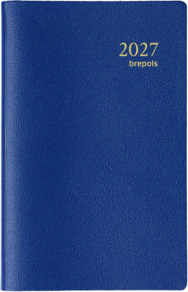 Brepols agenda Delta Genova 6-talig, blauw, 2027