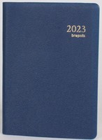 Brepols agenda Delta Genova 6 langues, bleu 2027-3