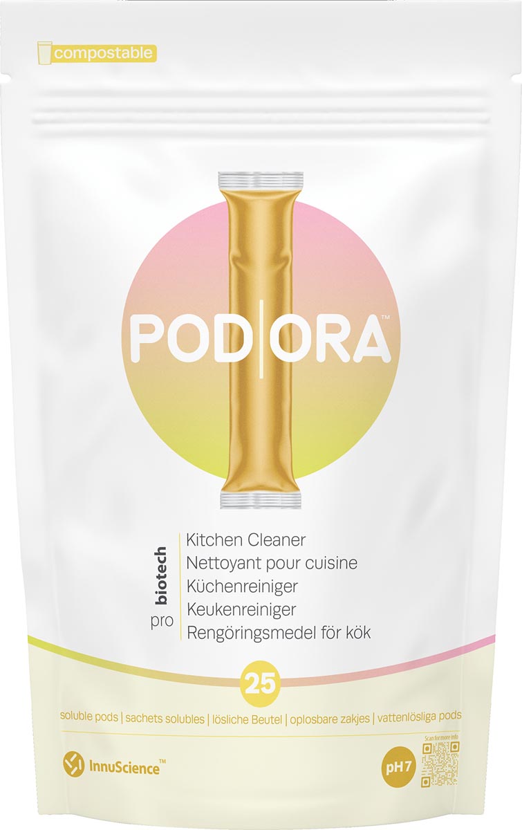 PodOra keukenreiniger pods, pak van 25 stuks afbeelding