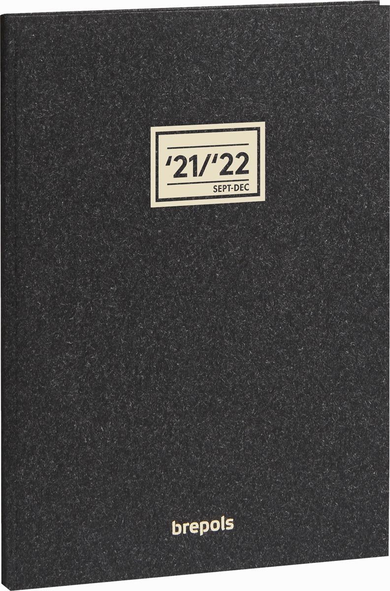 Brepols schoolagenda Weekly Notes Essenz, antraciet, 2021-2022 Brepols schoolagenda Weekly Notes Essenz, antraciet, 2021-2022