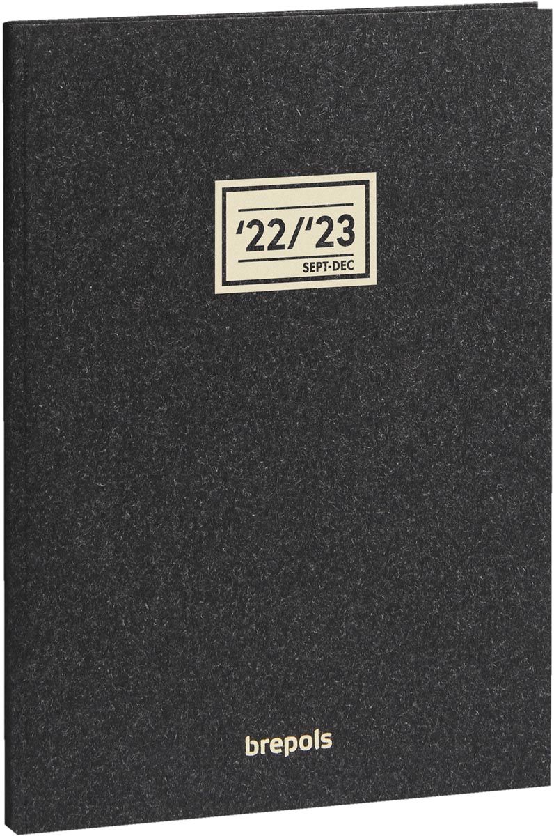 Brepols schoolagenda Weekly Notes Essenz, antraciet, 2022-2023 Brepols schoolagenda Weekly Notes Essenz, antraciet, 2022-2023