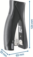 Rapid Fashion Ultimate StandUp nietmachine F20, niet 20 vel, voor nietjes 24/6 en 26/6, zwart-3
