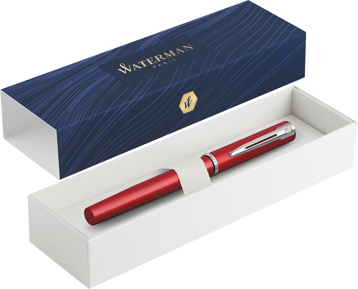 Waterman vulpen Allure, fijne punt, giftbox, rood afbeelding
