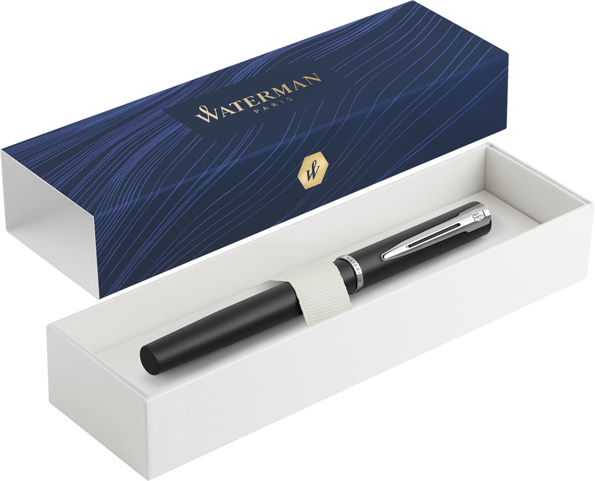Waterman vulpen Allure, fijne punt, giftbox, zwart afbeelding