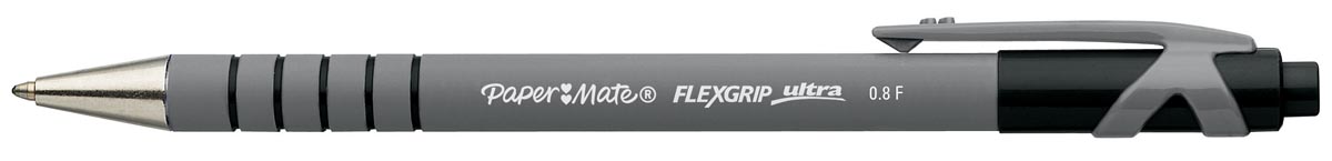 Paper Mate balpen Flexgrip Ultra RT medium, zwart afbeelding