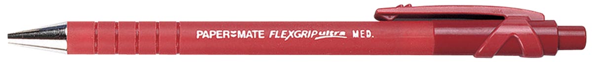 Paper Mate balpen Flexgrip Ultra RT medium, rood afbeelding
