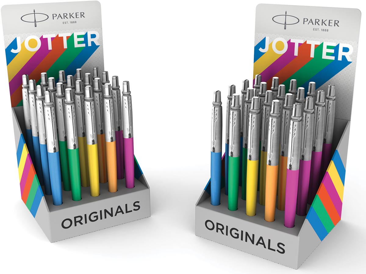 Parker Jotter Original balpen, display van 20 stuks