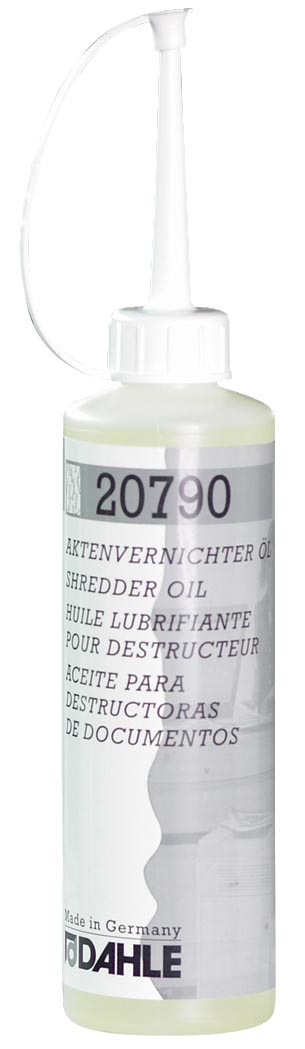 Dahle olie voor papiervernietigers, flacon van 250 ml afbeelding