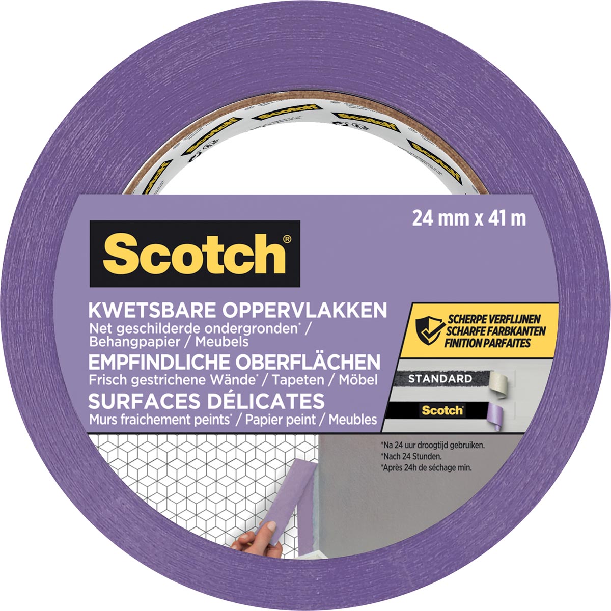 ScotchBlue afdekplakband ft 24 mm x 41 m