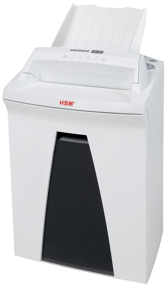 HSM SECURIO AF150 papievernietiger, 4,5 x 30 mm afbeelding