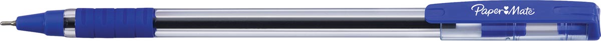 Paper Mate balpen Brite met comfortabele grip, fijn 0,7 mm, blauw Paper Mate balpen Brite met comfortabele grip, fijn 0,7 mm, blauw