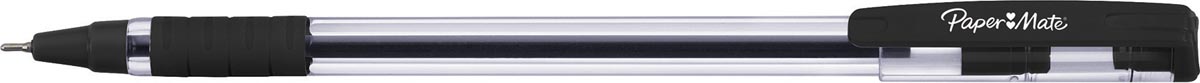 Paper Mate balpen Brite met comfortabele grip, fijn 0,7 mm, zwart