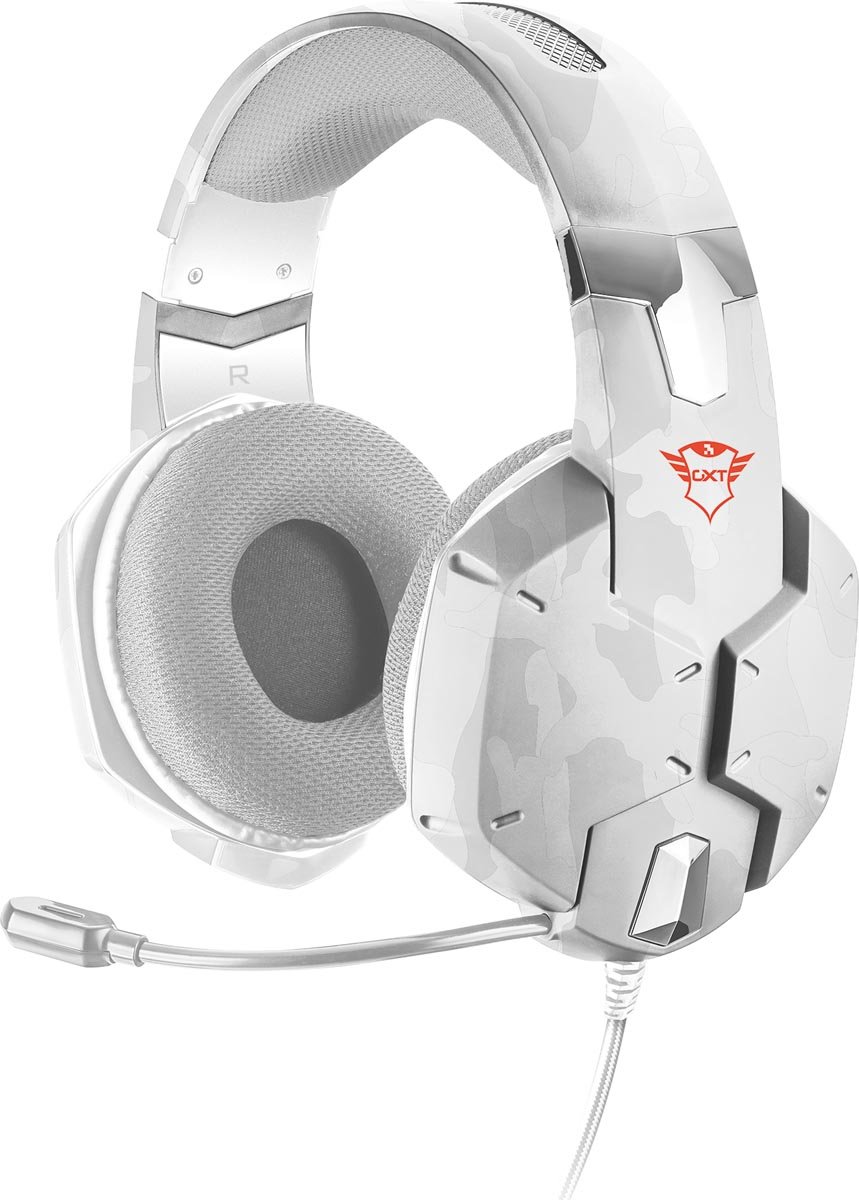 Trust GXT 322W Carus Gaming Headset, snow camo