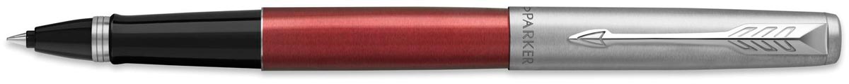 Parker Jotter rollerball Stainless Steel, medium, in giftbox, rood