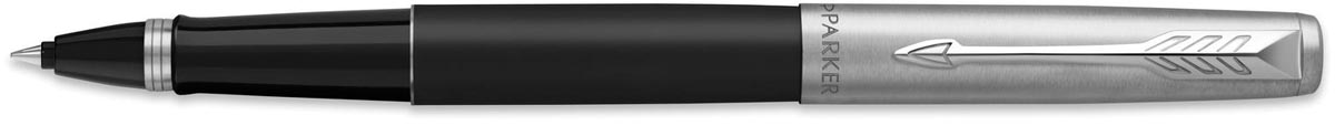Parker Jotter rollerball Stainless Steel, medium, in giftbox, zwart