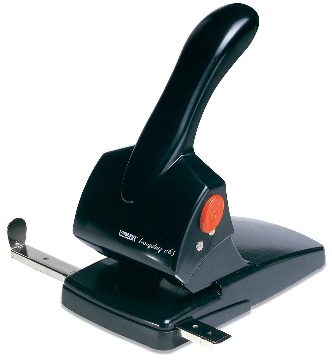 Rapid perforator heavy duty 2-gaats 65 blad zwart afbeelding