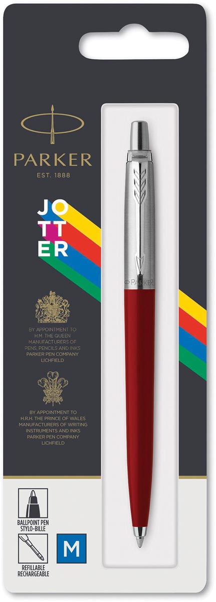 Parker Jotter Originals balpen, rood, op blister afbeelding