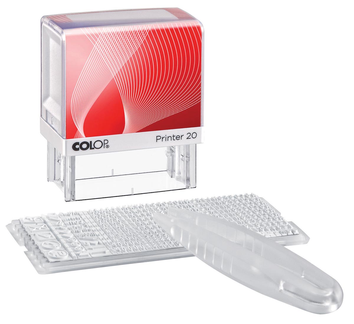 Colop doe-het-zelf stempel Printer 20, max. 4 lijnen afbeelding