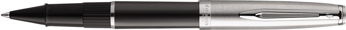 Waterman roller Embleme Black Chrome Trim met fijne punt Waterman roller Embleme Black Chrome Trim met fijne punt
