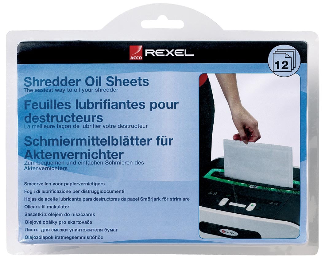 Rexel geoliede bladen, pak van 12 stuks afbeelding