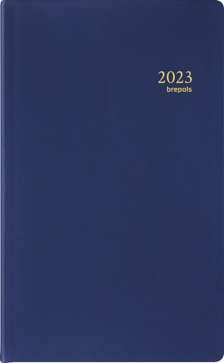 Brepols agenda Building Seta 6-talig, blauw, 2023 Brepols agenda Building Seta 6-talig, blauw, 2023