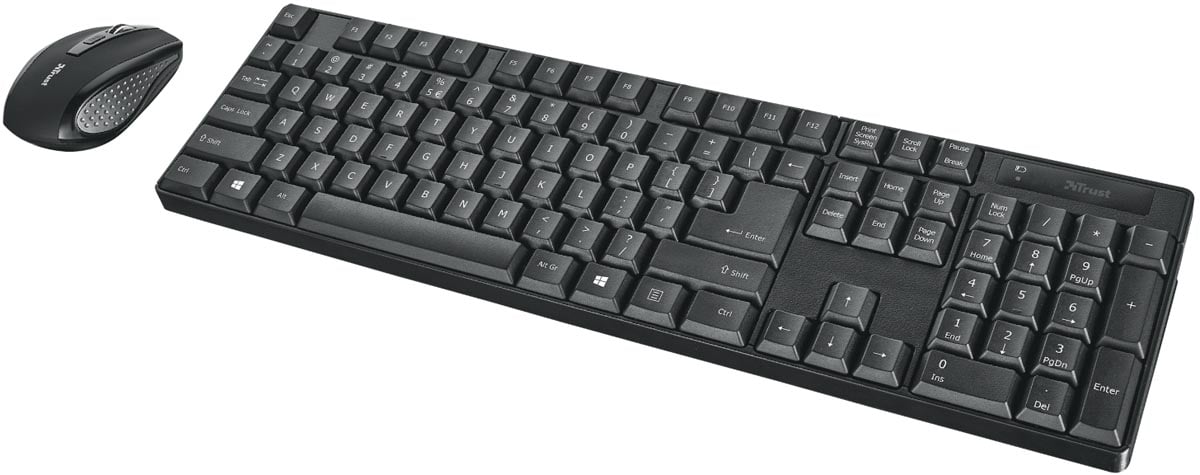 Trust Draadloze Toetsenbord En Muis Ximo Qwerty huismerk kopen in de aanbieding Trust Draadloze Toetsenbord En Muis Ximo Qwerty huismerk kopen in de aanbieding