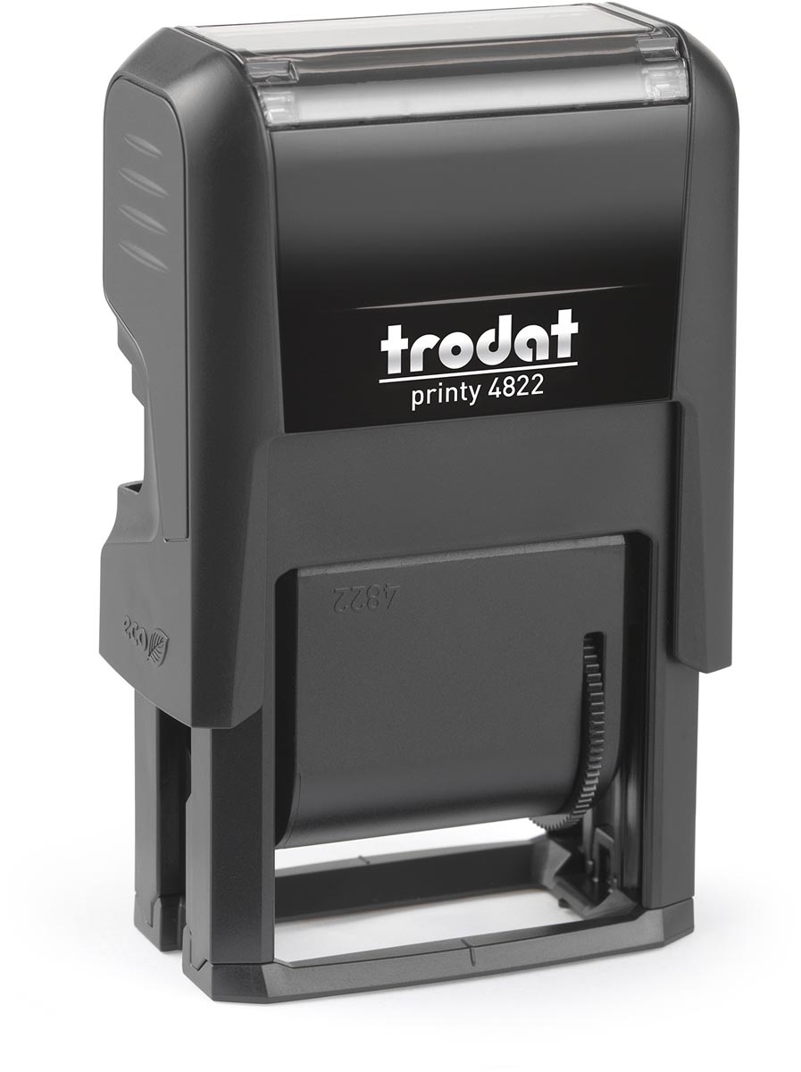 Trodat tekststempel Printy Line 4822 woorden: à parapher svp, à signer svp, payé, à archiver,... afbeelding