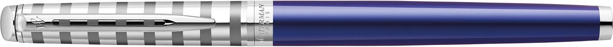 Waterman vulpen Hémisphère Deluxe Marine Blue met palladium detail Waterman vulpen Hémisphère Deluxe Marine Blue met palladium detail