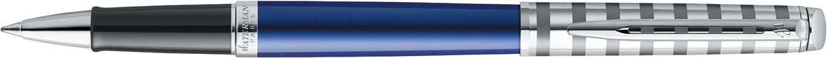 Waterman roller Hémisphère Deluxe Marine Blue met palladium detail