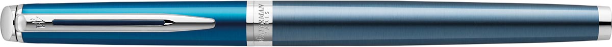 Waterman vulpen Hémisphère Côte d'Azur met palladium detail Waterman vulpen Hémisphère Côte d'Azur met palladium detail
